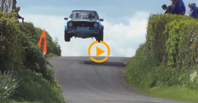 Frank Kelly HUGE JUMP Sperrins Rally 2015