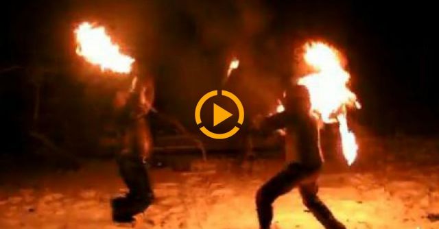 Fire Sword Fight