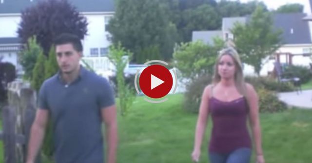 Hot Girlfriend Electric Fence Prank