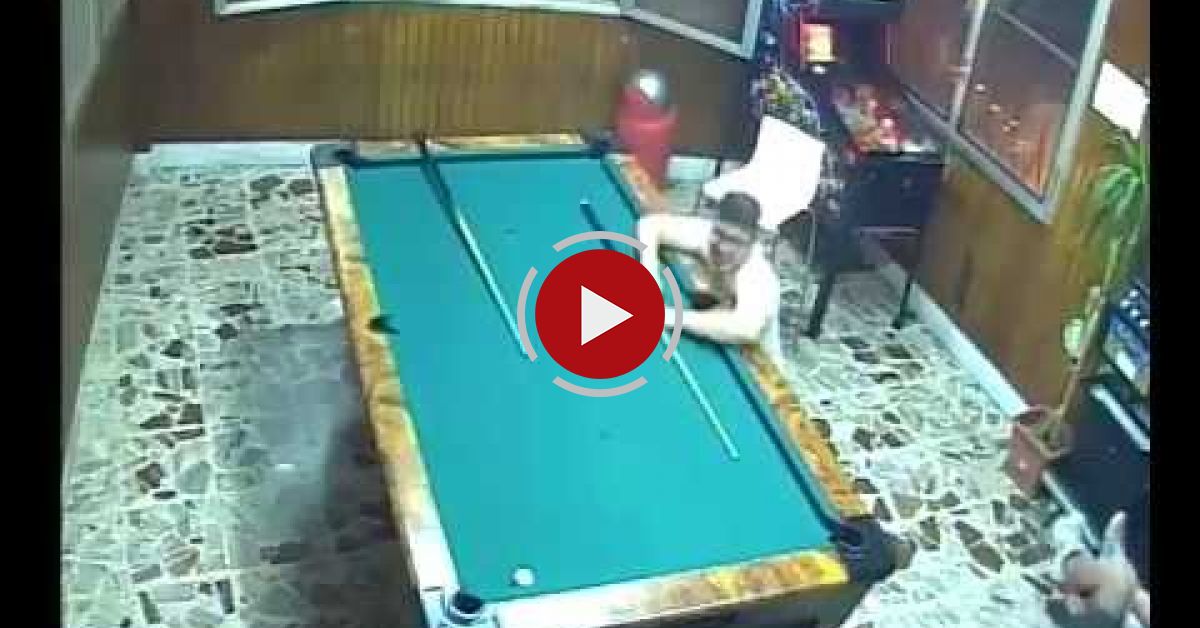 The Most Lucky Pool Troller Caught On Cam Video Blog Evadează