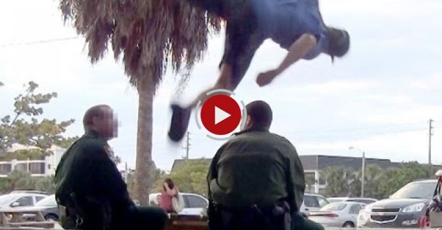 Jumping Over A Cop