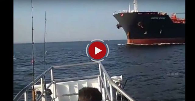 Tanker Near Miss Boat