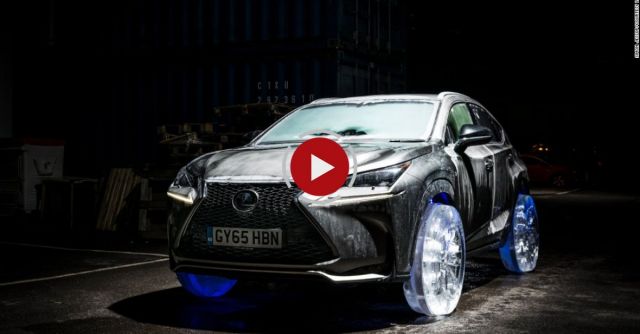 Lexus On Ice: NX Ice Wheels