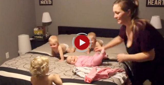 Mom Vs Triplets + Toddler