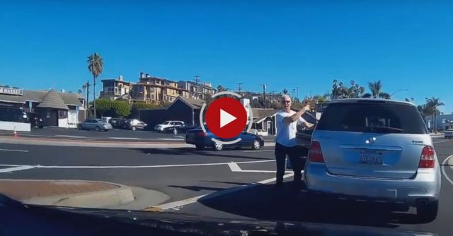 Entitled Mercedes Driver Road Rage Gets Instant Karma