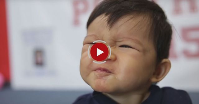 Babies Taste Lemons In Slow Motion