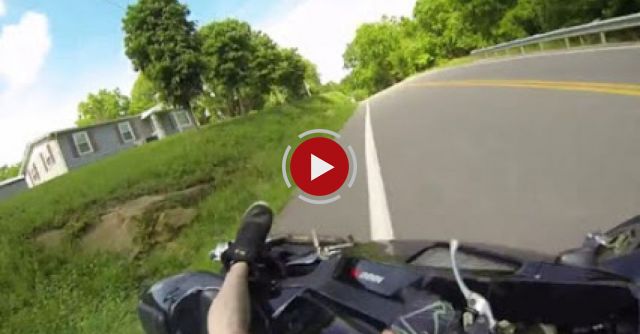 Motorcycle Ride Went Wrong - No Gear Sportbike Crash!