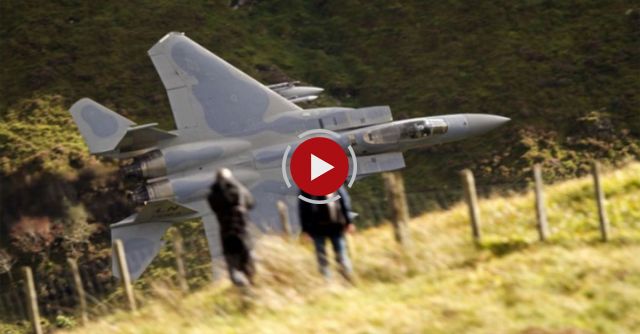 Low Flying Jet Site In Wales