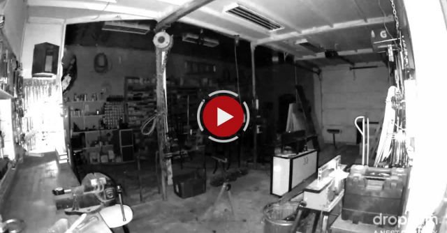 Garage Heist: Guy Broke In Through My Ceiling!!