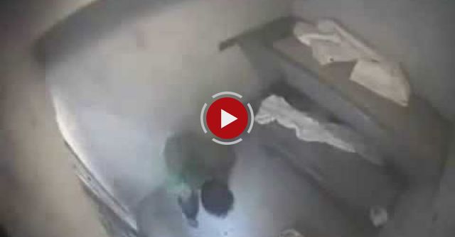 Jailed Man Tries To Escape Through Toilet - FAIL