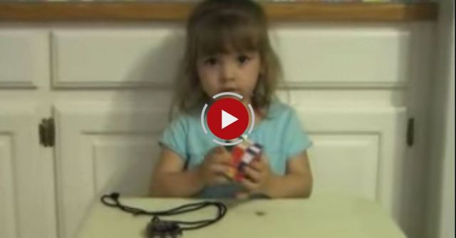 3 Year Old Solves Rubik's Cube, Emily Gittemeier