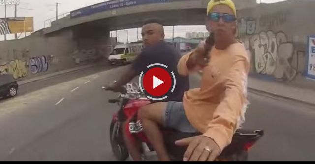 Thief Shot Dead During Attempted Motorbike Hijack In Sao Paulo