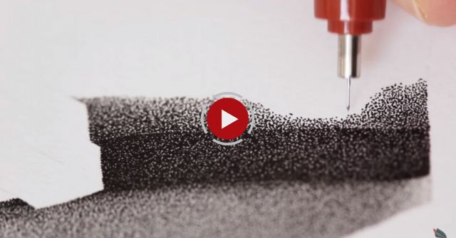 He Speed Draws With Dots For 90 Hours --- You Won't Believe Your Eyes!